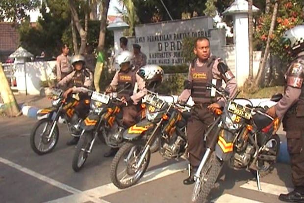 Ratusan Polisi Jaga Objek Vital di Jombang