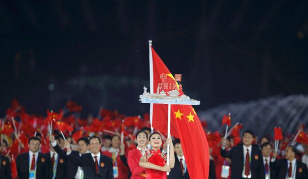 China, Kontingen Terbesar di AG 2014