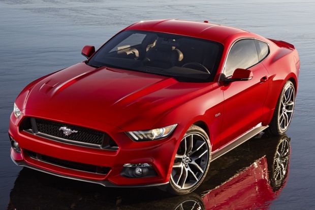 Mustang 2015 Gunakan Girbok 10 Percepatan