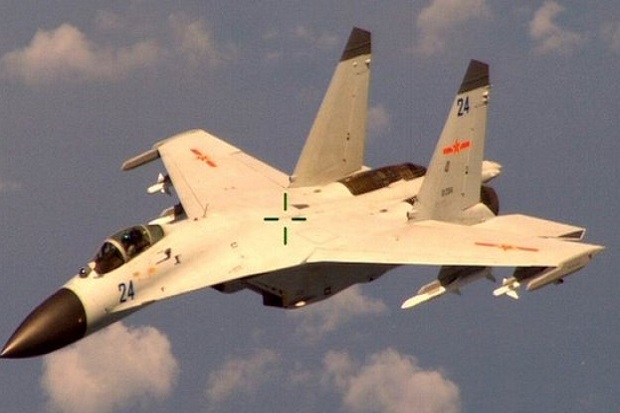 China Gertak AS usai 2 Pesawat Tempur Nyaris Tabrakan