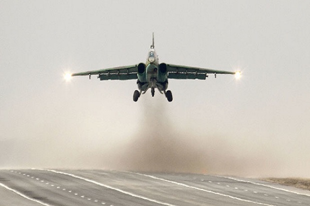 Rudal Rusia Jatuhkan Jet Tempur Ukraina