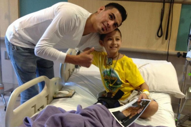 Ramirez Berbagi Ceria dengan Anak Penderita Kanker