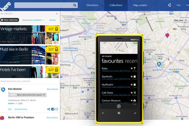 Nokia Gandeng Samsung Luncurkan Here Maps