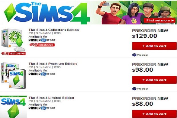 The Sims 4 Siap Pre-order