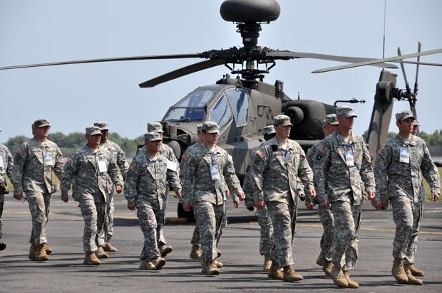 TNI AD-US Army Latihan Bersama Libatkan Helikopter Canggih