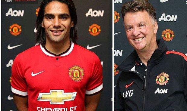 Van Gaal Bangga Bisa Pinjam Falcao