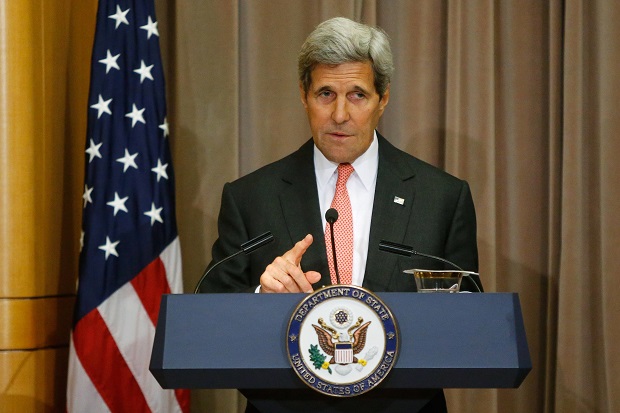 Bahas Gaza, Kerry Temui Perwakilan Palestina