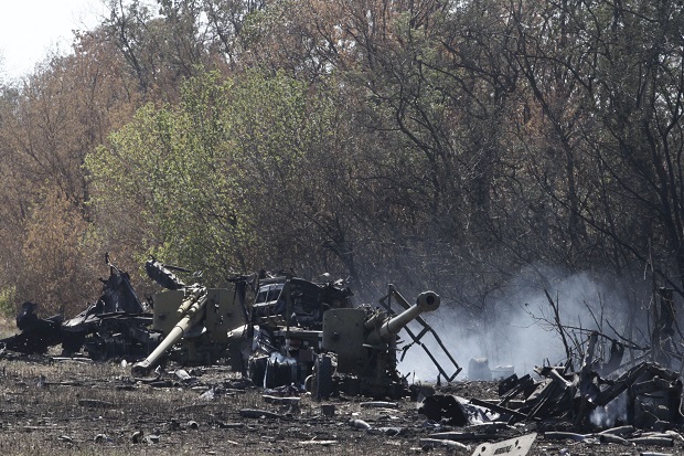 Pertempuran Masih Terjadi di Ukraina Timur