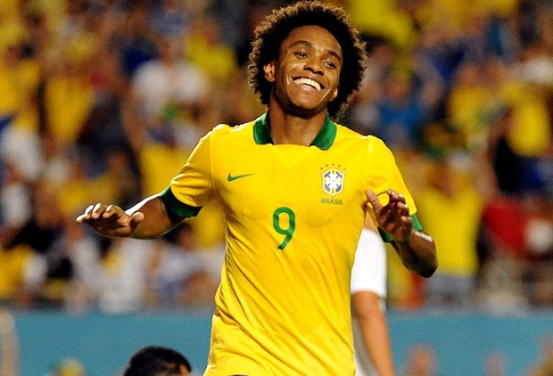Willian Bawa Brazil Unggul Sementara