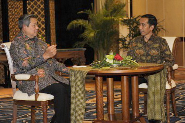Tinjau Kawasan Adhyaksa Loka, SBY Jadi Sopir Jokowi