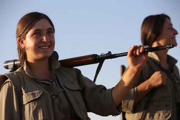 Kisah Para Serdadu Cantik Kurdi Penumpas ISIS