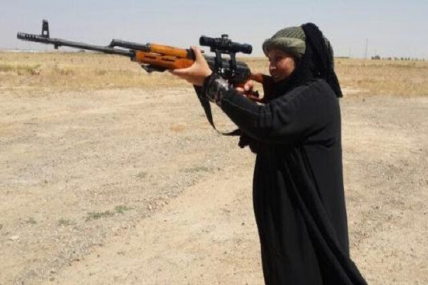 Dada Ditembus Peluru ISIS, Wanita Ini Jadi Pahlawan Irak