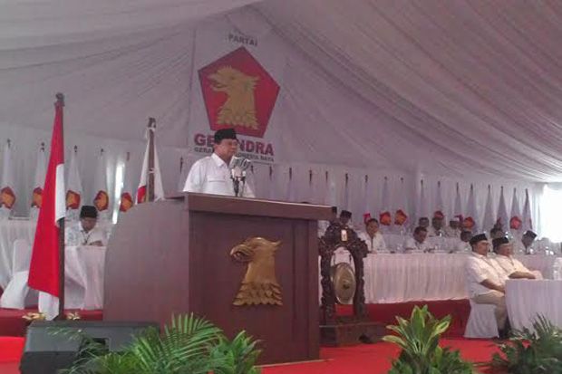 Kata Prabowo Soal Posisi Ketum Gerindra