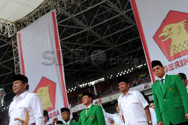 Prabowo Bersyukur Gerindra Kurang Dana Tapi Suara Naik