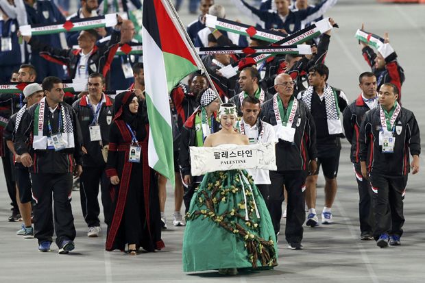Air Mata Iringi Palestina ke Asian Games