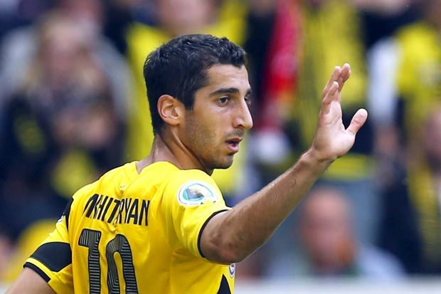 Dortmund Kehilangan Mkhitaryan Empat Pekan