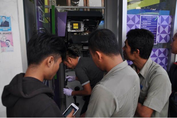 Pembobol Mesin ATM di Garut Orang Lama