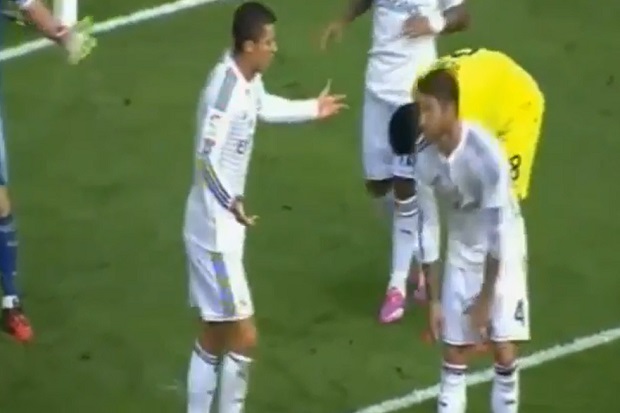 Ini Video Keributan Ronaldo dan Sergio Ramos