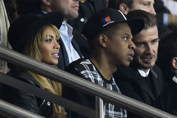Beckham, Beyonce, Jay-Z Nongol di Parc des Princes