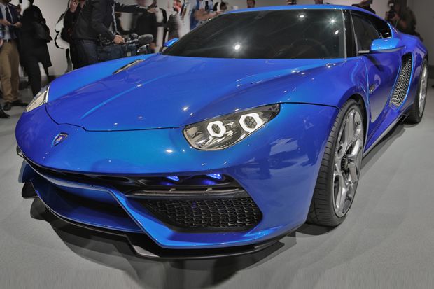 Lamborghini Asterion Menggoda Pengunjung Paris Motor Show