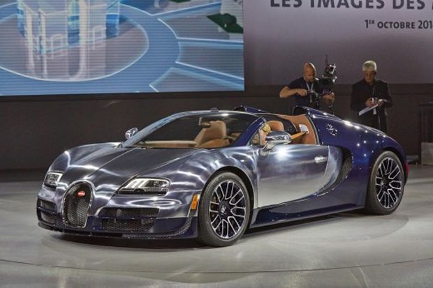 Bugatti Veyron Ettore Cari Mangsa di Paris Motor Show