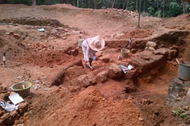 Badan Arkeolog Temukan Benda Purbakala Pra Kerajaan Sriwijaya