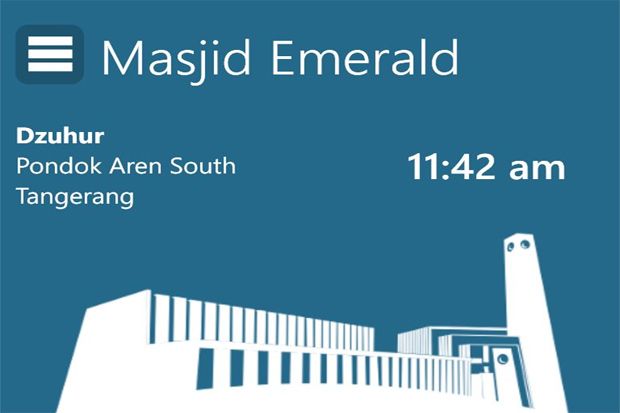 Aplikasi Masjid Emerald