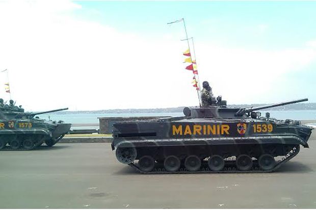 Kemampuan Tempur Tank Amfibi BMP-3F Disegani di Dunia