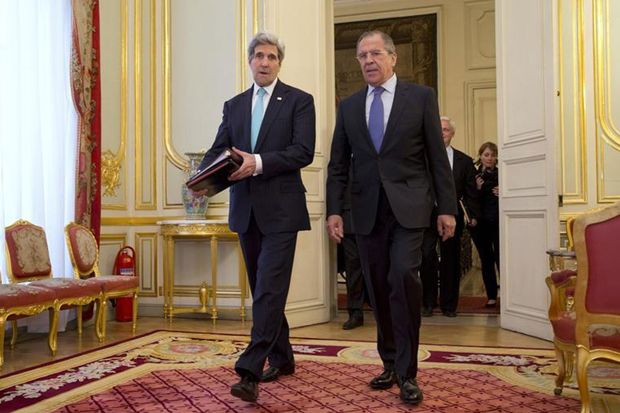 Bahas Suriah dan Ukraina, Kerry Akan Temui Lavrov