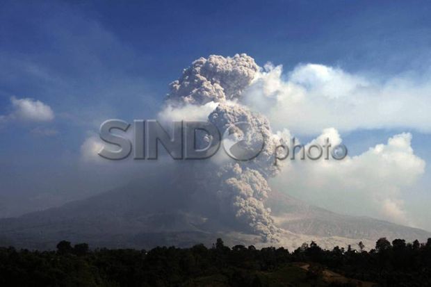 Erupsi Gunung Sinabung, 3.287 Jiwa Masih di Pengungsian