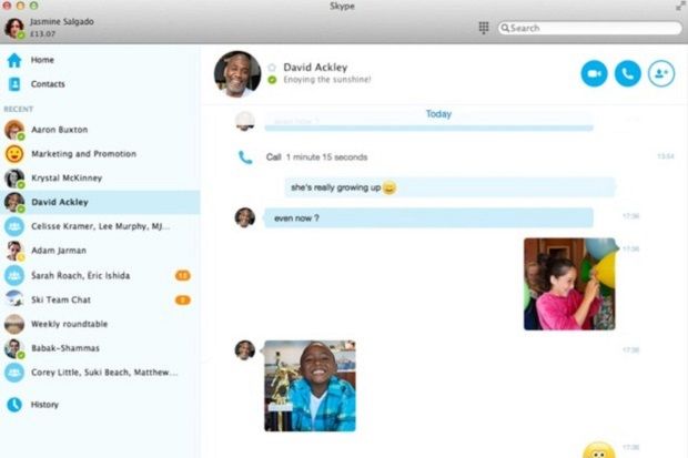 Tampilan Baru Skype untuk Mac dan Windows