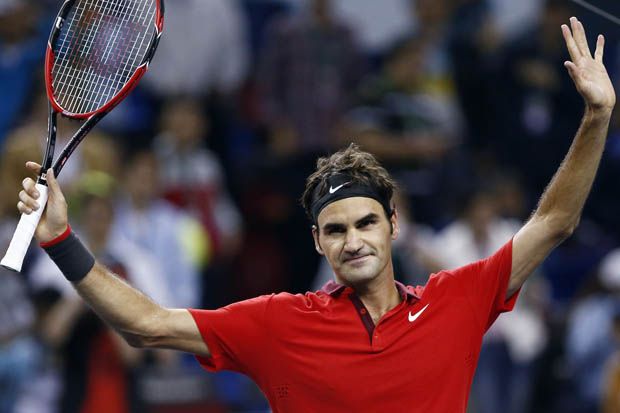 Federer Putus Rekor Djokovic