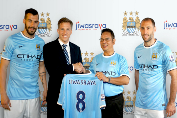 Rebranding, Jiwasraya Jadi Official Partner Manchester City