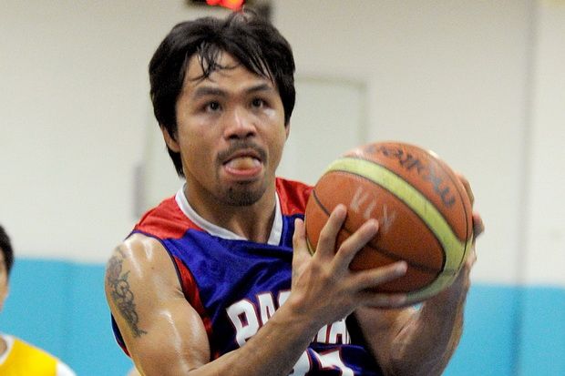 Pacquiao Diizinkan Bermain Basket Satu Menit