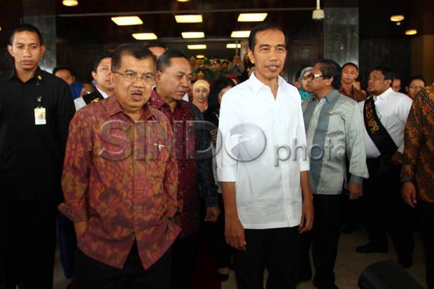 Sah! Jokowi-JK Presiden dan Wapres 2014-2019