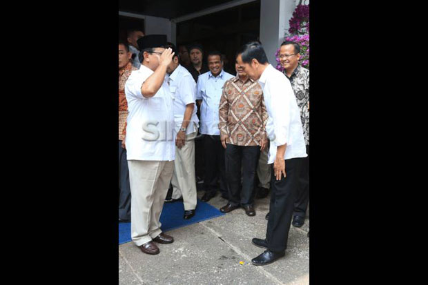 Prabowo Tunggu Janji Kampanye Jokowi