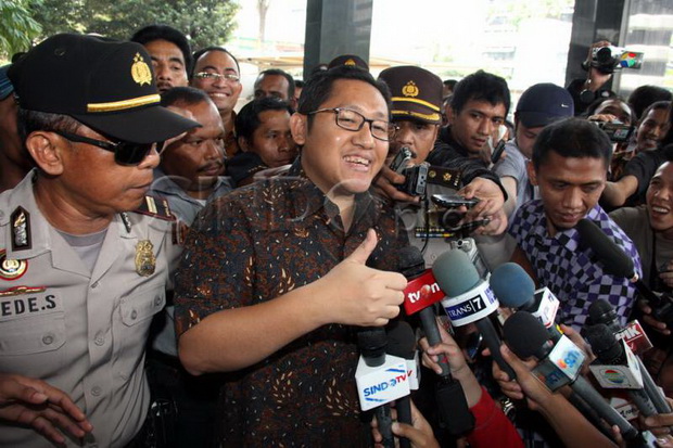 Anas Urbaningrum Titip Surat untuk Jokowi: Awas Sengkuni!