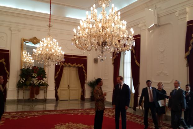 Menteri Perdagangan Rusia Temui Jokowi