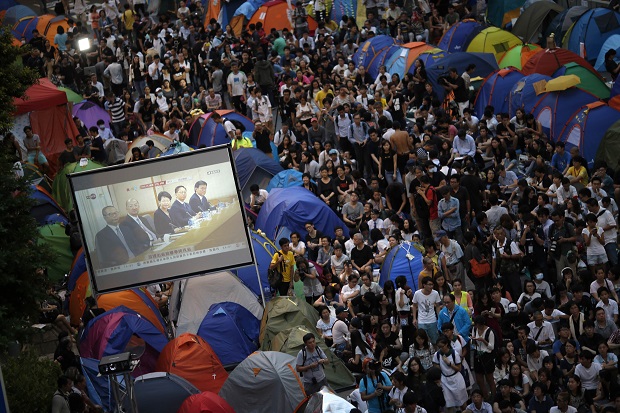 Dialog Demonstran dan Pemerintah Hong Kong Tanpa Hasil