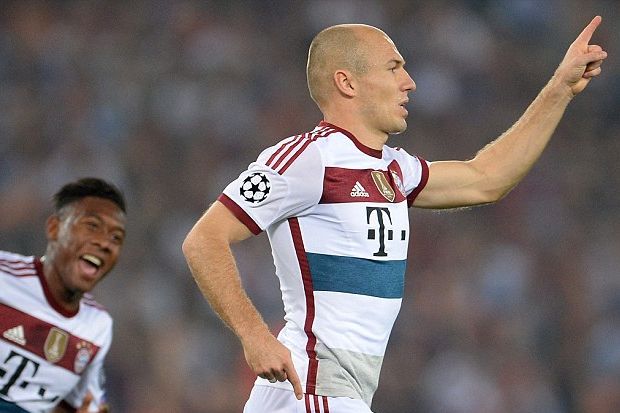 Robben Tak Menyangka Bayern Menang Besar