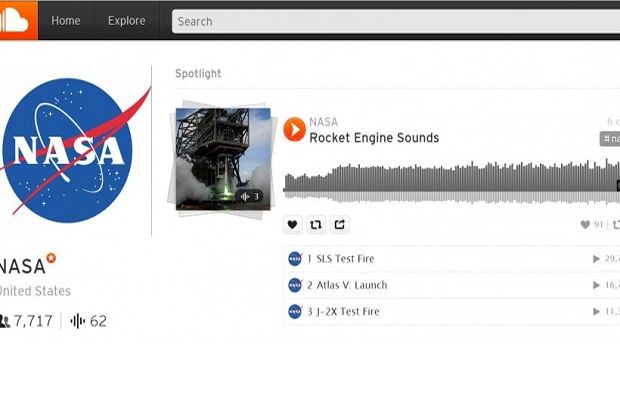 NASA Ciptakan SoundCloud di Luar Angkasa