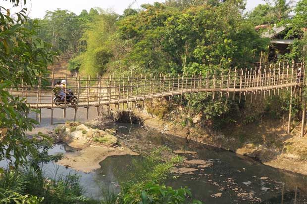 Sungai Cilamaya Tercemar, Ribuan Hektare Sawah Rusak