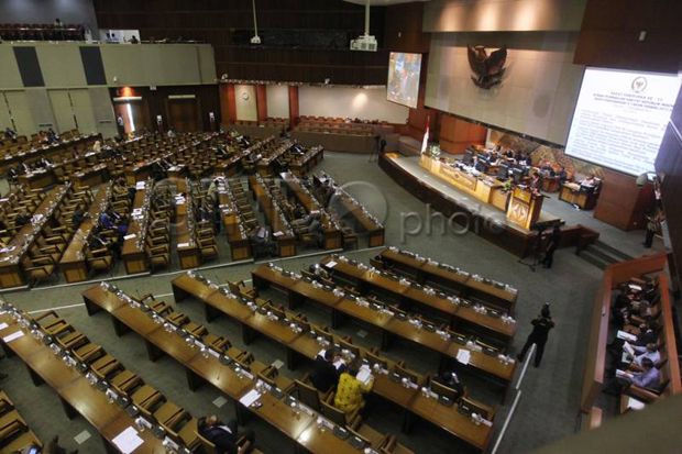 162 Anggota DPR Bolos Sidang Paripurna Kelengkapan Dewan