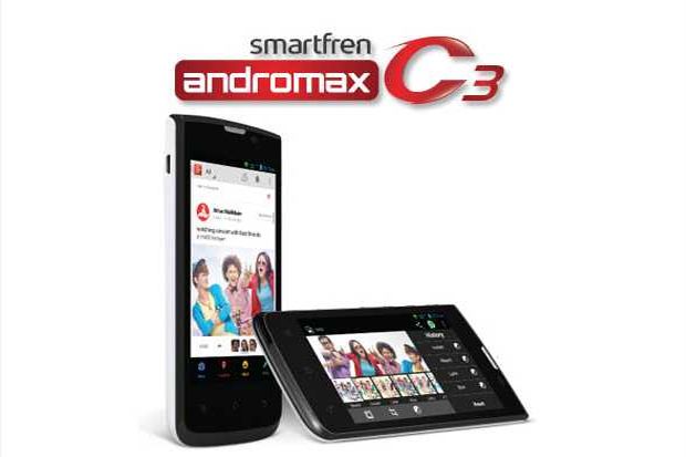 Smartfren Andromax C3 Terjual 12.000 Unit Sebulan