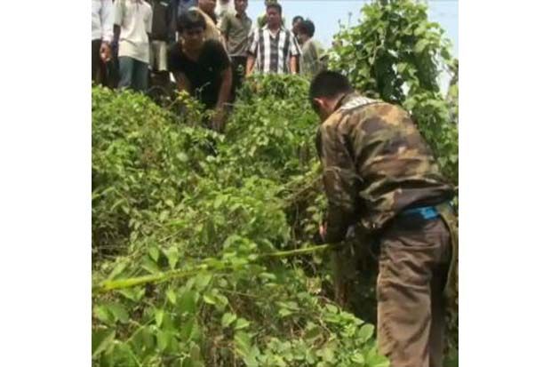 Mayat Korban Pembunuhan Ditemukan di Pinggir Rel