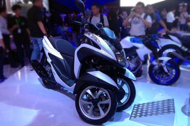 Yamaha Tricity Akhirnya Mendarat di Indonesia