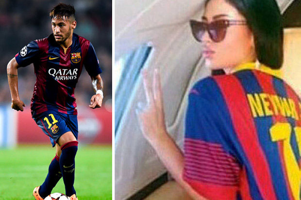 Neymar Jemput Model Seksi Serbia dengan Jet