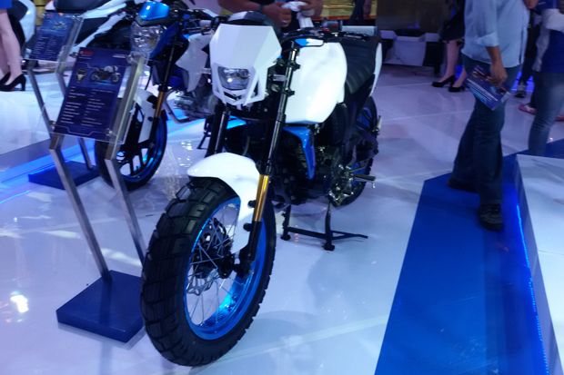 Motor Modif Yamaha Curi Perhatian di IMoS 2014
