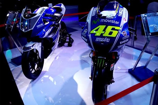 Tiga Motor Balap MotoGP Dipamerkan