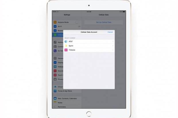 iPad Baru Tersemat SIM Apple